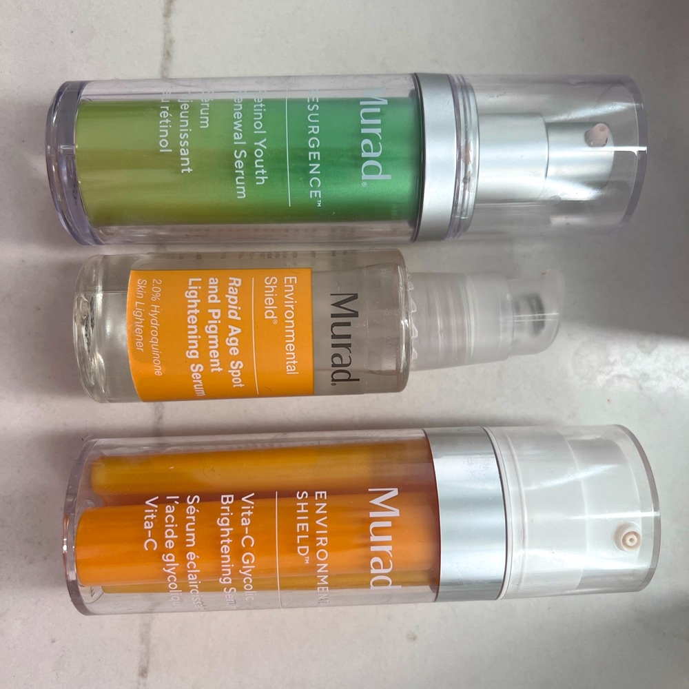 Murad Retinol Youth Renewal Serum &Vita-C Glycolic Brightening Serum